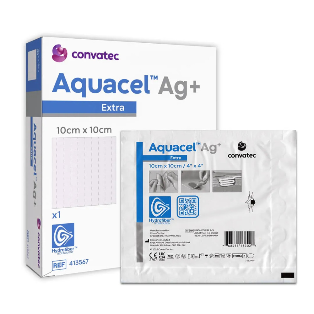 AQUACEL AG+ EXTRA 10X10CM (UND)