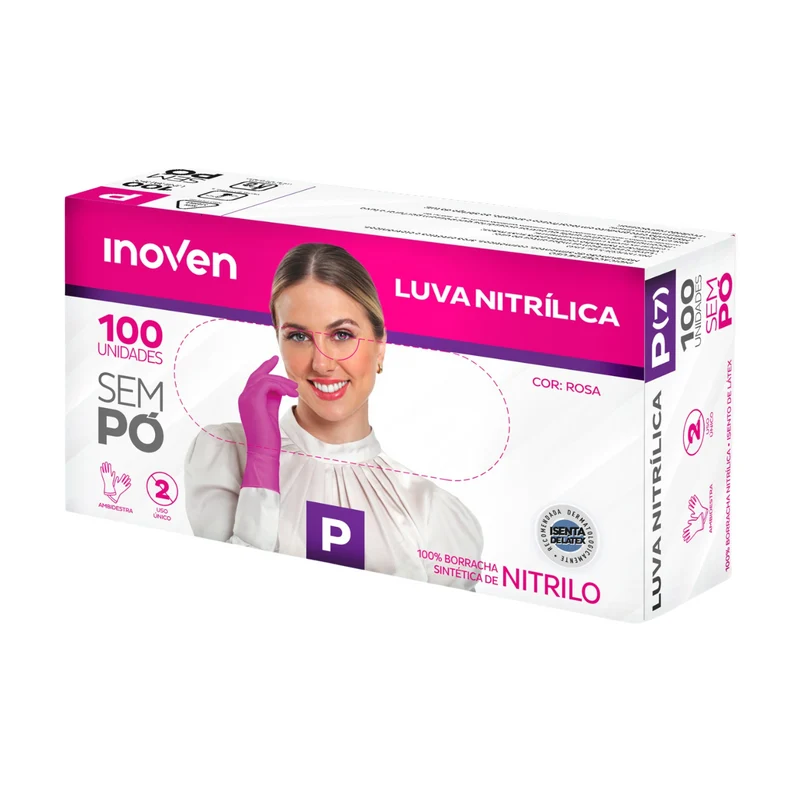 Luva Nitrílica - Sem Pó