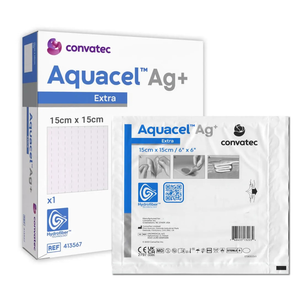 AQUACEL AG+ EXTRA 15X15CM (UND)